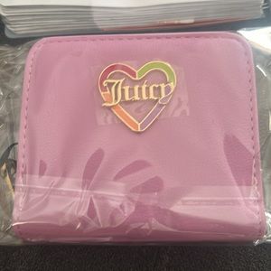 Juicy Couture Fondant Pink wallet NWT
